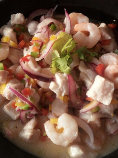 Una foto de Ceviche Arcoiris