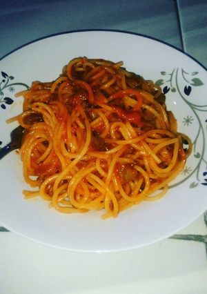 Foto resep Meatball Hot Spaghetti Bolognese