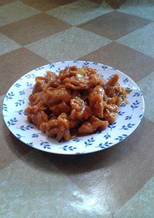 Foto resep Ayam goreng tepung bumbu asam manis