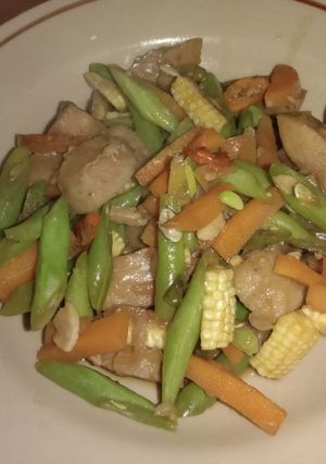 Foto resep Oseng Buncis Bakso