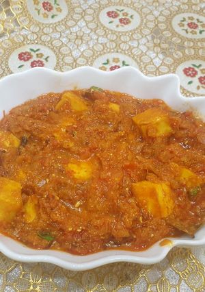 પનીર મસાલા સબ્જી (Paneer Masala Sabji Recipe in Gujarati) રેસીપી મુખ્ય ફોટો