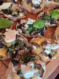 Bruschettas forestières gratinées et feta 😀