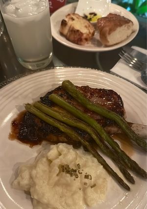 Una foto de Loin Chop de cerdo
