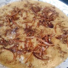 A picture of Karhi pakora.