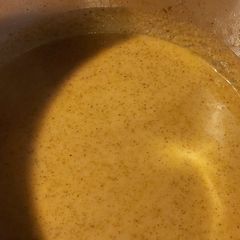 A picture of My oven roasted veg soup.
