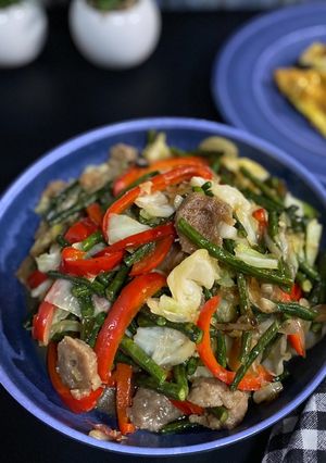 Foto resep Tumis Kacang Kol dan bakso