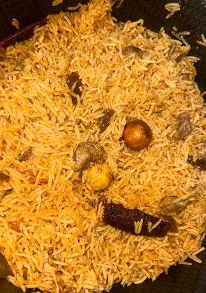 صورة لوصفة كبسة بلسان العصفور