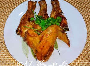 Hình của món Gà Sốt Me Cay.