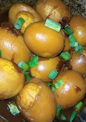 Foto resep Telur masak kecap