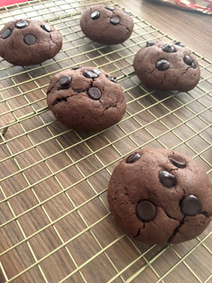 Una foto de Galletas de brownie