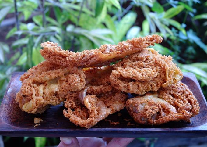 Ayam kremes ayam goreng selimut kremes