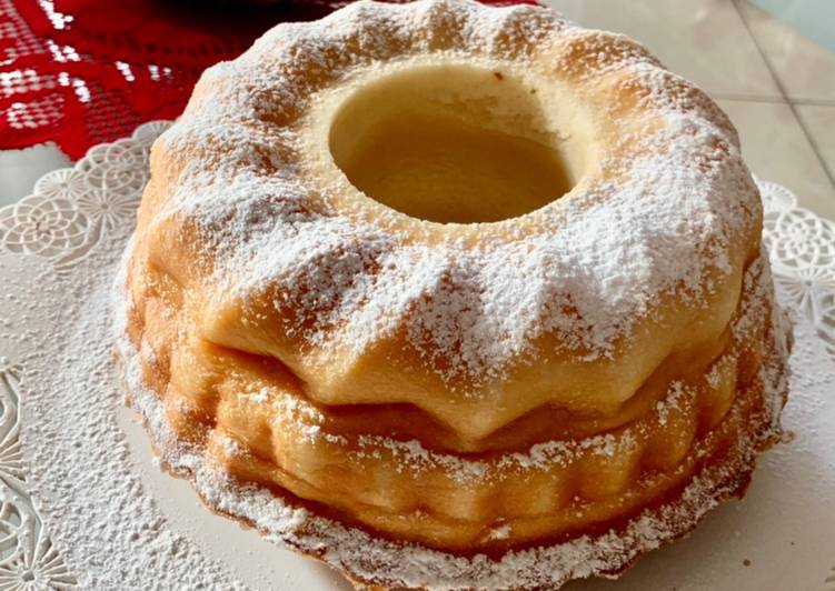 Steps to Prepare Any-night-of-the-week Ciambella di albumi all’arancio