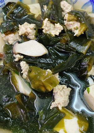 Hình của món Canh Rong Biển.