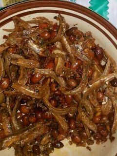 Foto resep Teri Kacang Pedas