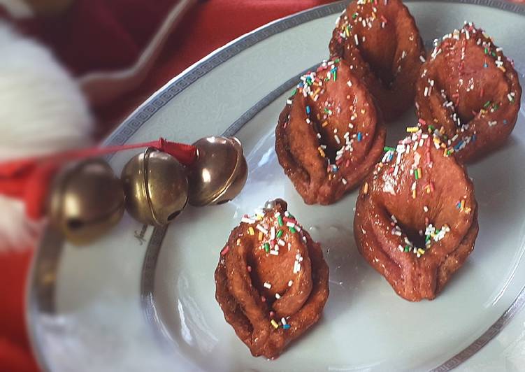 Tortelli dolci al castagnaccio o 'mbuttitelle avellinesi