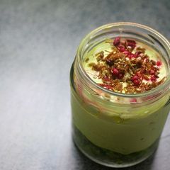 Eggless Paan mousse A picture of Eggless Paan mousse.