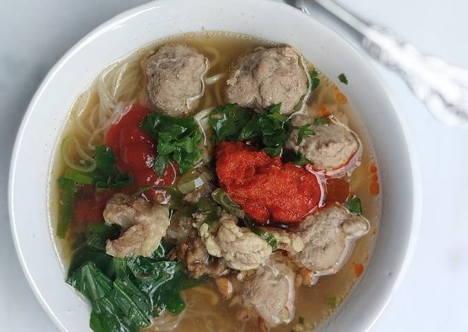 Resep Bakso Kuah Oleh Welly Herlina Cookpad