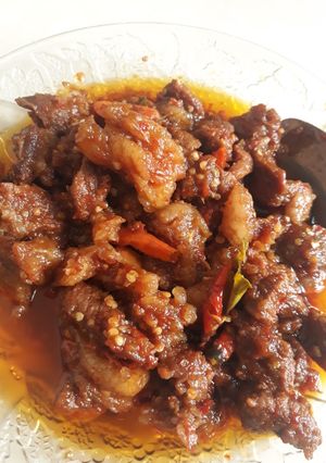 Foto resep Osen mercon jogja ala bu narti