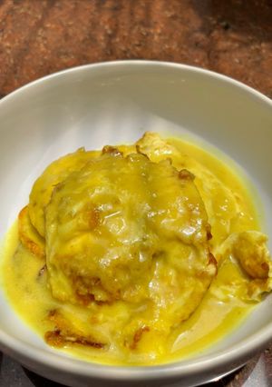 Foto resep Telur Ceplok Kuah Santan