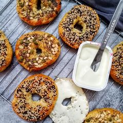 A picture of New York Style Bagels.