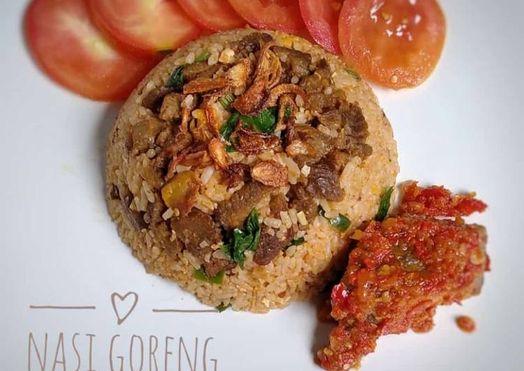 Nasi goreng Daging