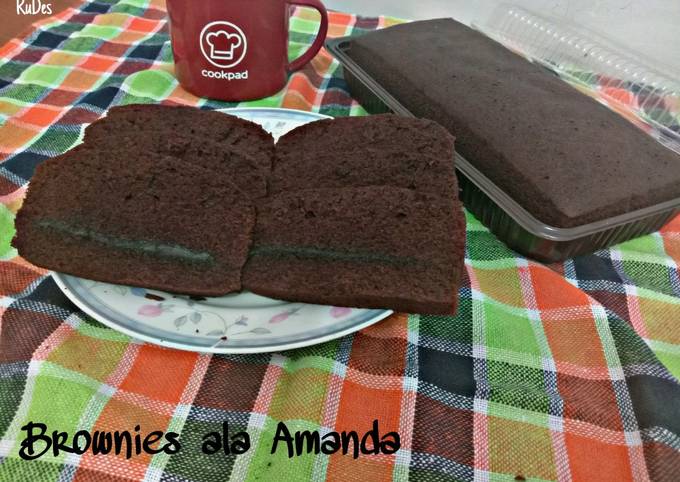 Resep Brownies ala Amanda Resep Brownies ala Amanda