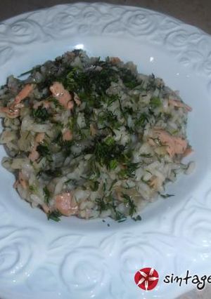 Φωτογραφία της συνταγής Το risotto της Τσαρίνας! Με vodka και καπνιστό σολομό