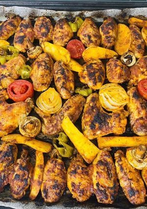 صورة لوصفة اطيب وصفة لاجنحة الدجاج 😋