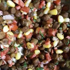 A picture of Mixed Pulses Salad.