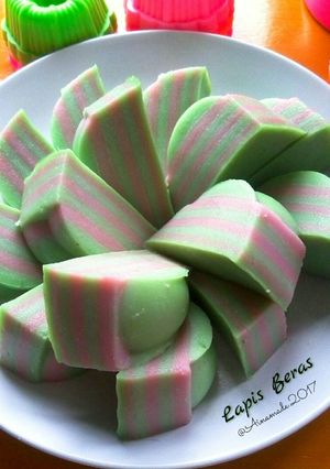 Foto resep Lapis Beras Simple