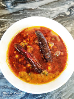A picture of Dal Palak.