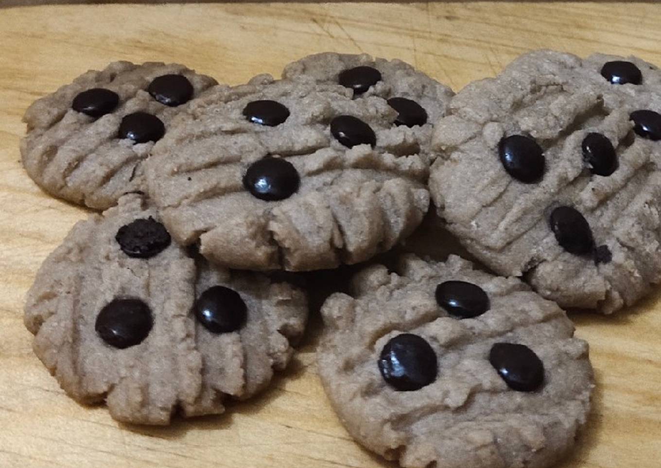 Cookies pop ice coklat teflon