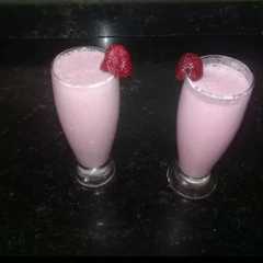 Una foto de Licuado de frutilla
