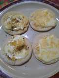 Mini Pan Pita con quesos