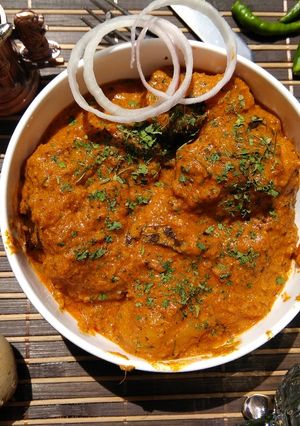 A picture of Dum Aloo Punjabi Style.