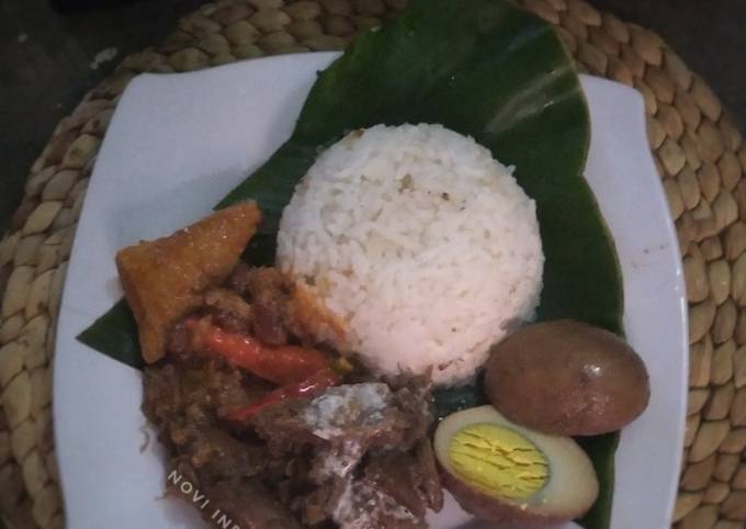 Resep: Gudeg Jogja (Tanpa Daun Jati) Istimewa