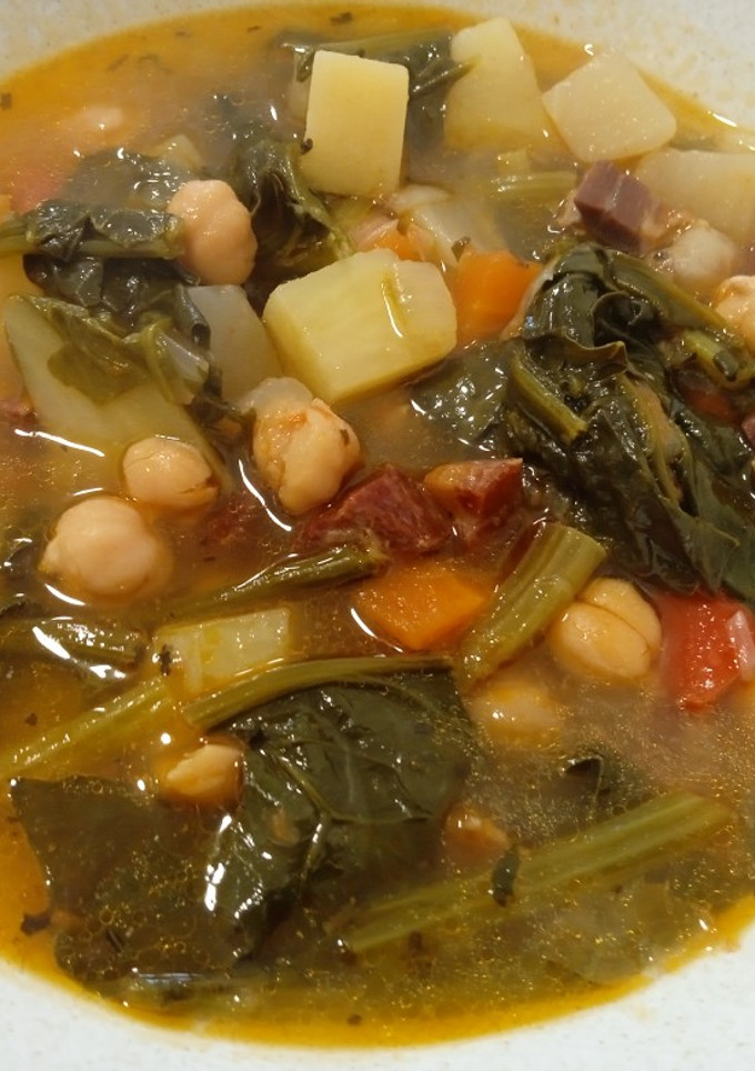 Una foto de Potaje de garbanzos