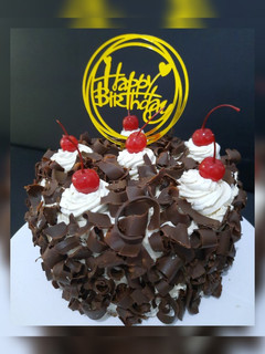 Foto resep Black Forest Bday Cake