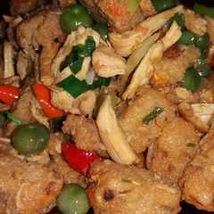 Oncom lenca ayam pedas রেসিপির প্রধান ছবি