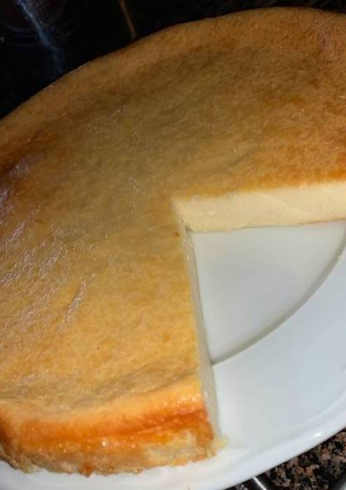 Una foto de Tarta de queso al horno