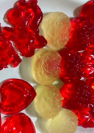 Una foto de Caramelos de goma sin azúcar agregada