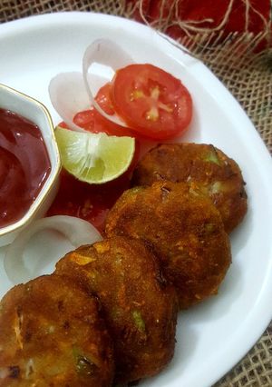 A picture of Bread kabab.