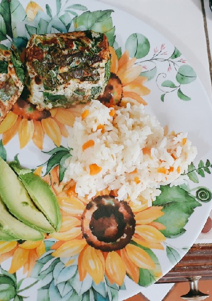 Una foto de Tortitas de espinaca