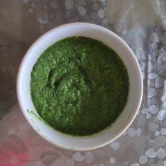 A picture of Raw mango chutney.