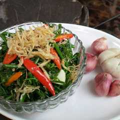รูปของ Oseng pakis teri
