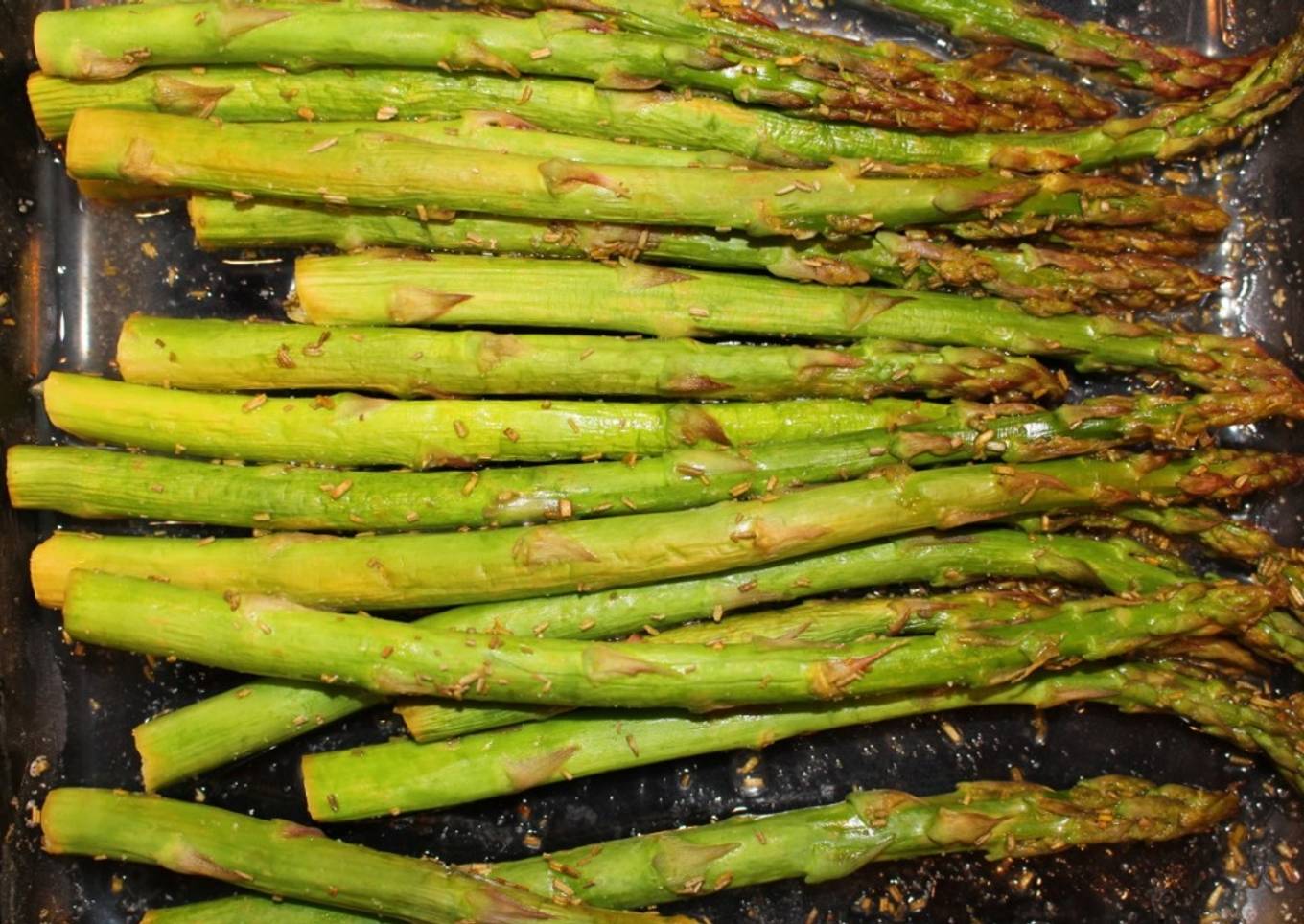 Lemon Rosemary Asparagus