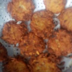 A picture of Potato pan cake.