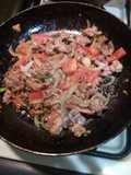 Carne picada a la mexicana