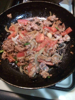 Una foto de Carne picada a la mexicana