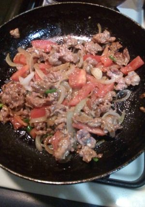 Una foto de Carne picada a la mexicana